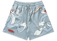 YoungLA x Looney Tunes Basketball Shorts Grey