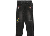 YoungLA x Looney Tunes Denim Jeans Black Wash