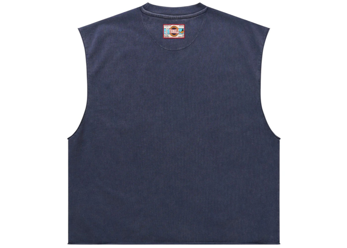YoungLA x Looney Tunes Embroidered Cut-Off Tank Top Bunny - vue secondaire A