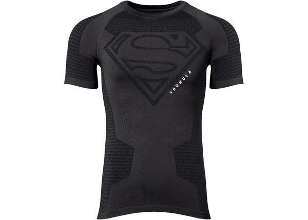 YoungLA x Superman Compression Tee Charcoal sneakers - authentic YoungLA shoes