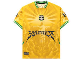 YoungLA x International Football Brazil Soccer Jersey Yellow - authentic YoungLA apparel