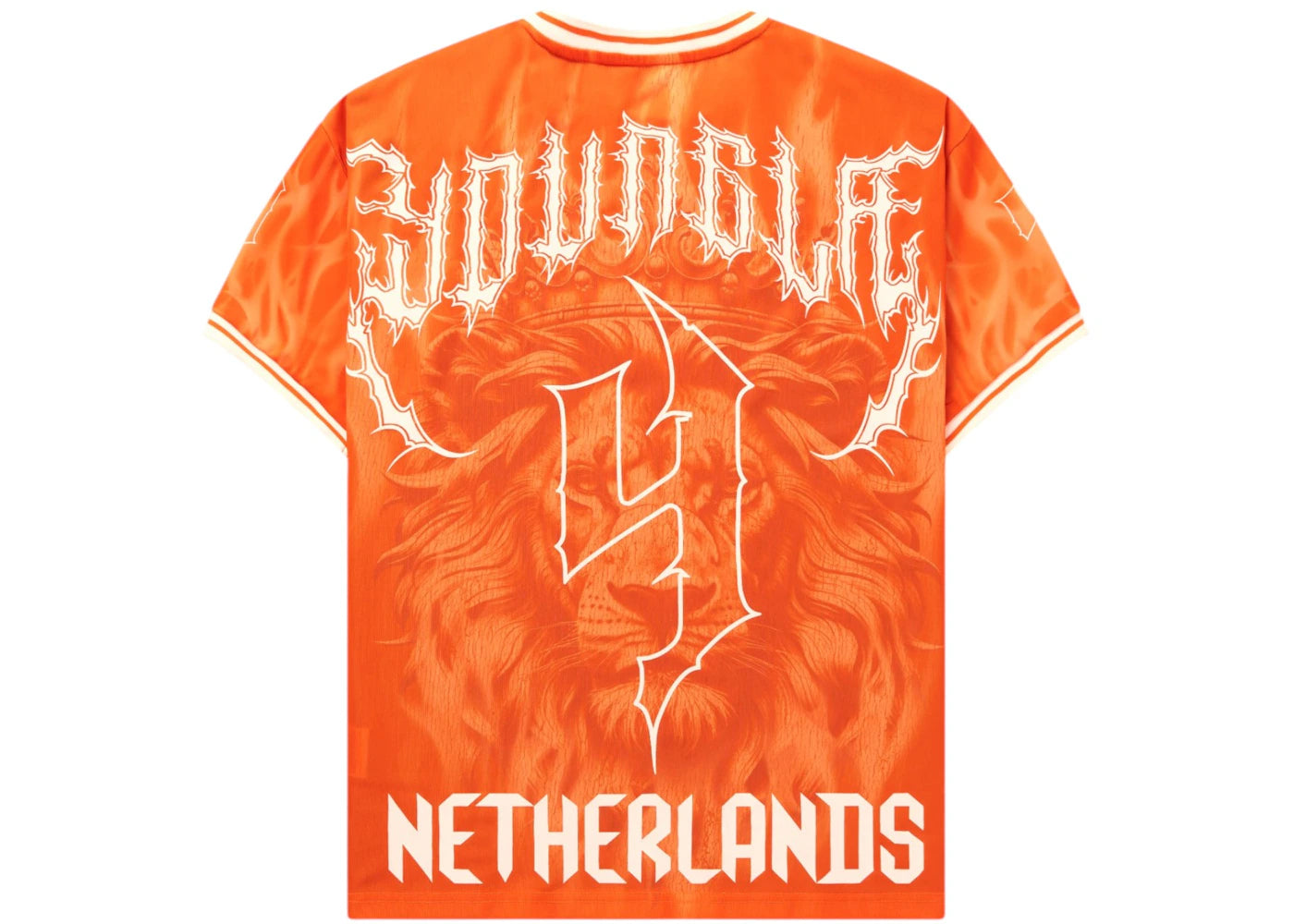 YoungLA x International Football Netherlands Soccer Jersey Orange - vue secondaire B