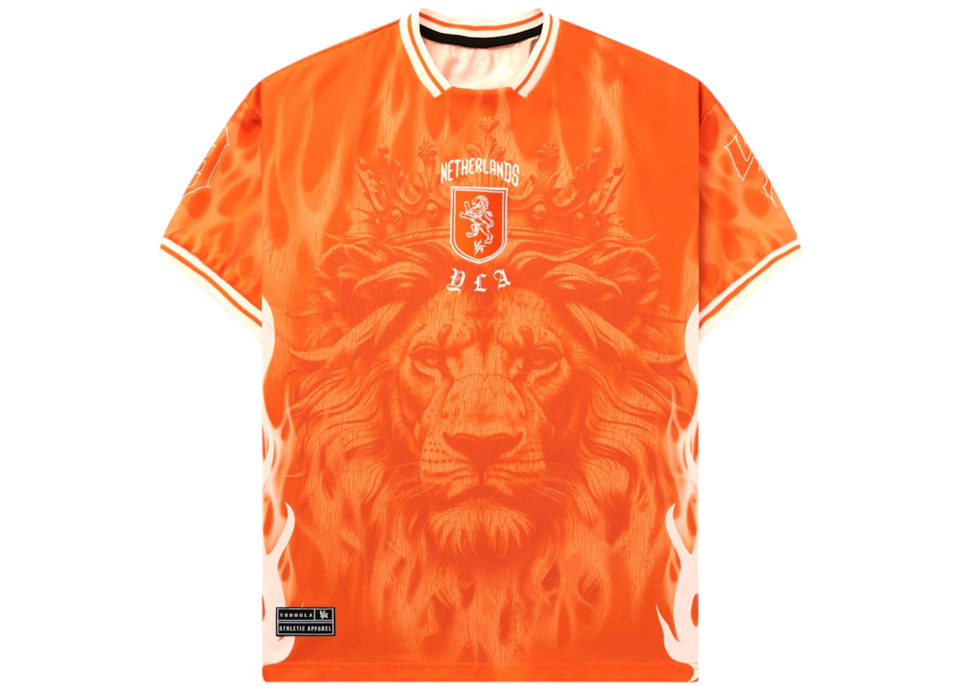 YoungLA x International Football Netherlands Soccer Jersey Orange - vue secondaire A