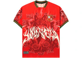 YoungLA x International Football Portugal Soccer Jersey Red - vue 360