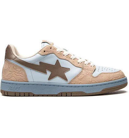 A Bathing Ape Court Sta Beige - authentic BAPE sneakers