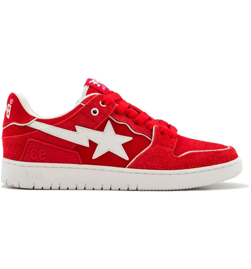 A Bathing Ape Bape SK8 Sta #2 M2 Red - vue 360
