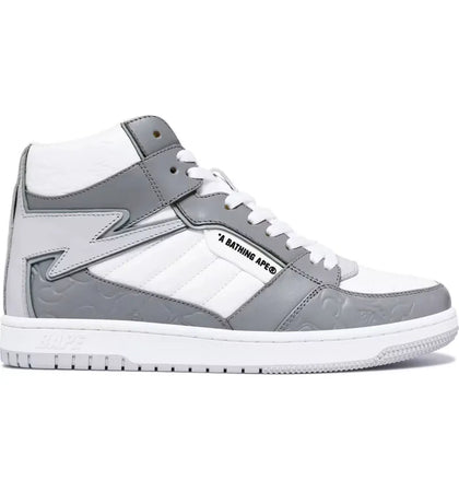 A Bathing Ape Bape Sta 88 Mid #1 White - authentic BAPE sneakers
