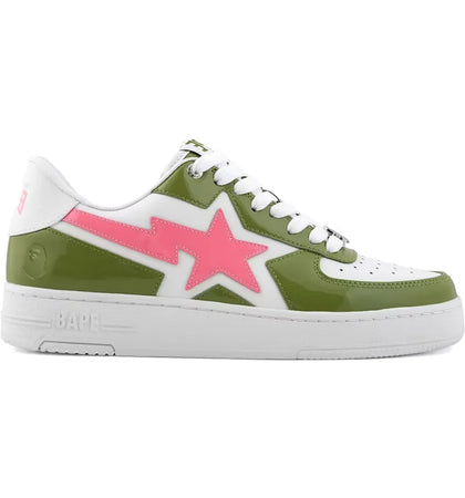 A Bathing Ape Bape Sta Icon Low #2 Green - authentic BAPE sneakers