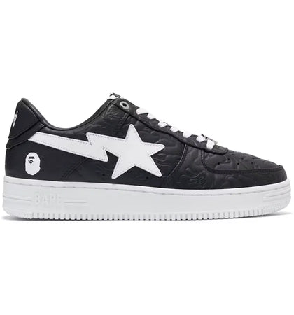 A Bathing Ape Bape Sta Low #3 Line Camo Black - authentic BAPE sneakers