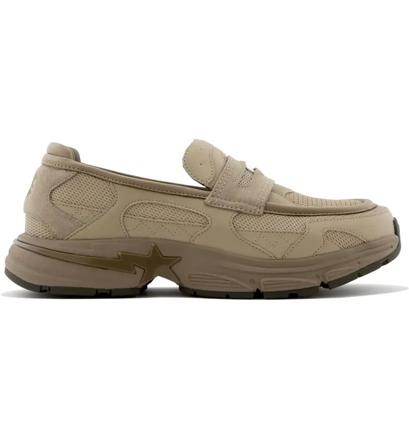 A Bathing Ape Loafer Sta #2 Beige - vue 360