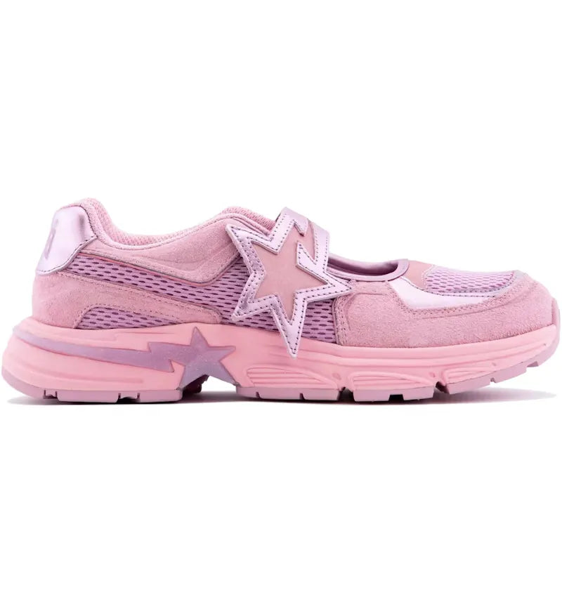 A Bathing Ape Mary Jane Sta #1 Pink - vue 360
