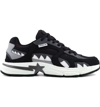 A Bathing Ape Shark Sta #1 Black - authentic BAPE sneakers