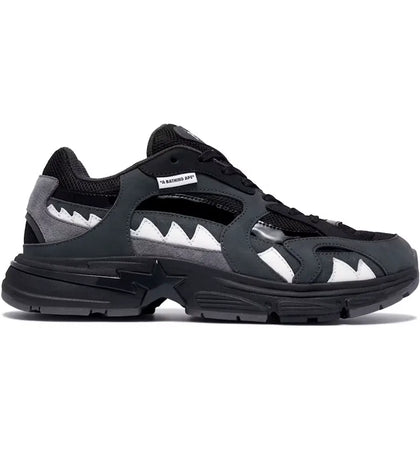 A Bathing Ape Shark Sta M2 Black - authentic BAPE sneakers
