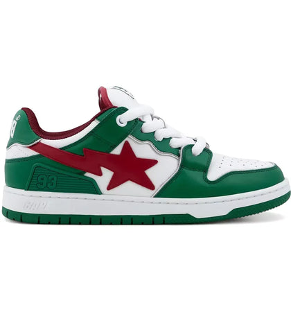 A Bathing Ape Sk8 Sta Bold #1 Green - authentic BAPE sneakers