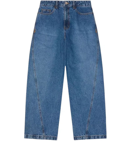 ADER error Vintage-Inspired Wide-Leg Jeans Blue - authentic ADER error product