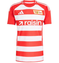 adidas 1. FC Union Berlin 25/26 Home Jersey Vivid Red White