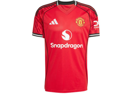 adidas 25/26 Home Jersey Manchester United Mufc Red - authentic adidas apparel