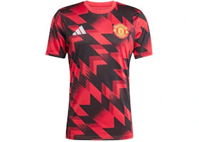 adidas 25/26 Pre-Match Jersey Manchester United Mufc Red
