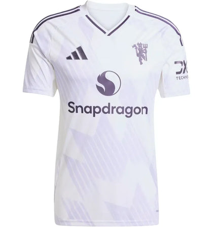 adidas 25/26 Away Jersey Manchester United White - authentic adidas apparel