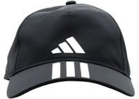 adidas 3-Stripes AEROREADY Running Training Baseball Cap Black