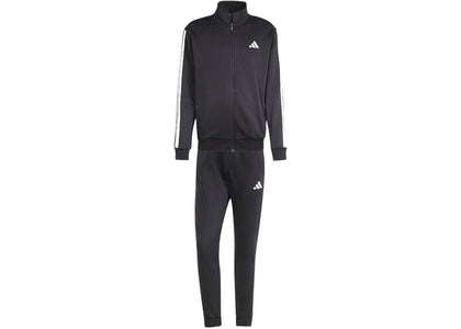 adidas 3-Stripes Fleece Tracksuit Black - authentic adidas product