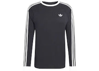 adidas 3-Stripes Long-Sleeve Top Long-Sleeve Top Black