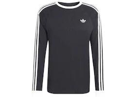 adidas 3-Stripes Long-Sleeve Top Long-Sleeve Top Black