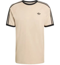 adidas Stone Khaki adidas 3-Stripes T-Shirt Stone Khaki