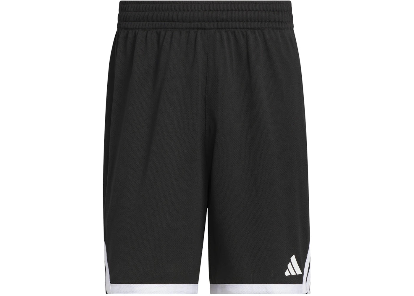 adidas 3G Speed Aeroready Shorts Black White - vue 360