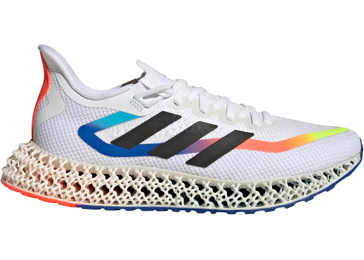 adidas 4DFWD 2 White Power Blue - vue secondaire A