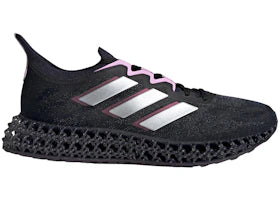 adidas 4DFWD 3 Core Black Silver Metallic Cloud White (Women's) - vue 360