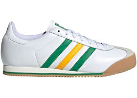 adidas 74 Cloud White Crew Yellow Green - authentic adidas sneakers
