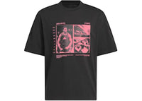 adidas AE Tee Black Acid Red