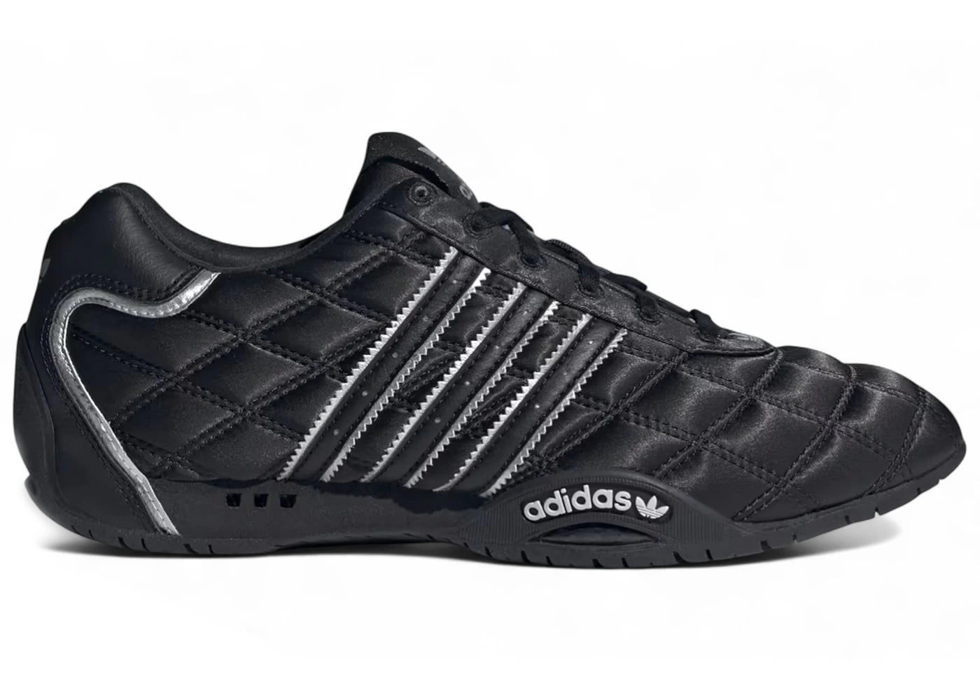 adidas Adi Racer Lo Core Black Silver Metallic (Women's) - vue 360