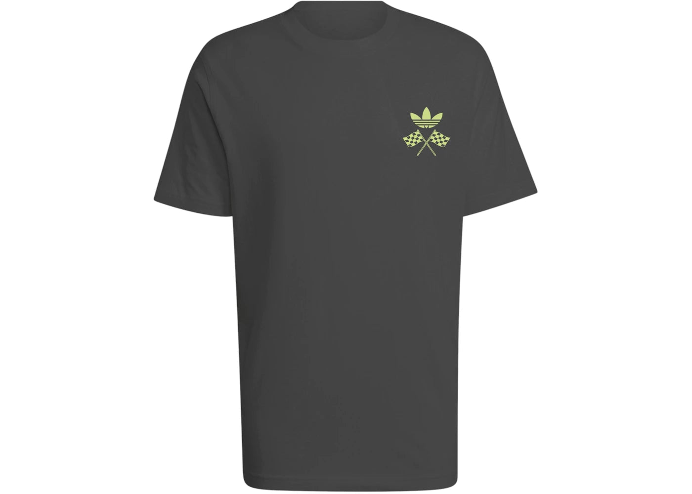 adidas Adi Racing Car Graphic T-Shirt Grey Six - vue 360