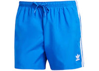 adidas Adicolor 3-Stripes 5-Inch Swim Shorts Blue
