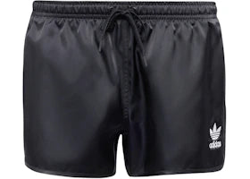 adidas Adicolor 3-StripesInch Swim Shorts Black - authentic adidas apparel