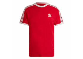 adidas Adicolor Classics 3-Stripes Tee Better Scarlet - authentic adidas product