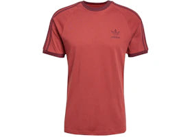adidas Adicolor Classics 3-Stripes Tee Preloved Ruby - vue 360