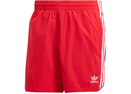 adidas Adicolor Classics Sprinter Shorts Better Scarlet - authentic adidas apparel