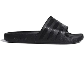 adidas Adilette Aqua Slides Core Black - authentic adidas sneakers