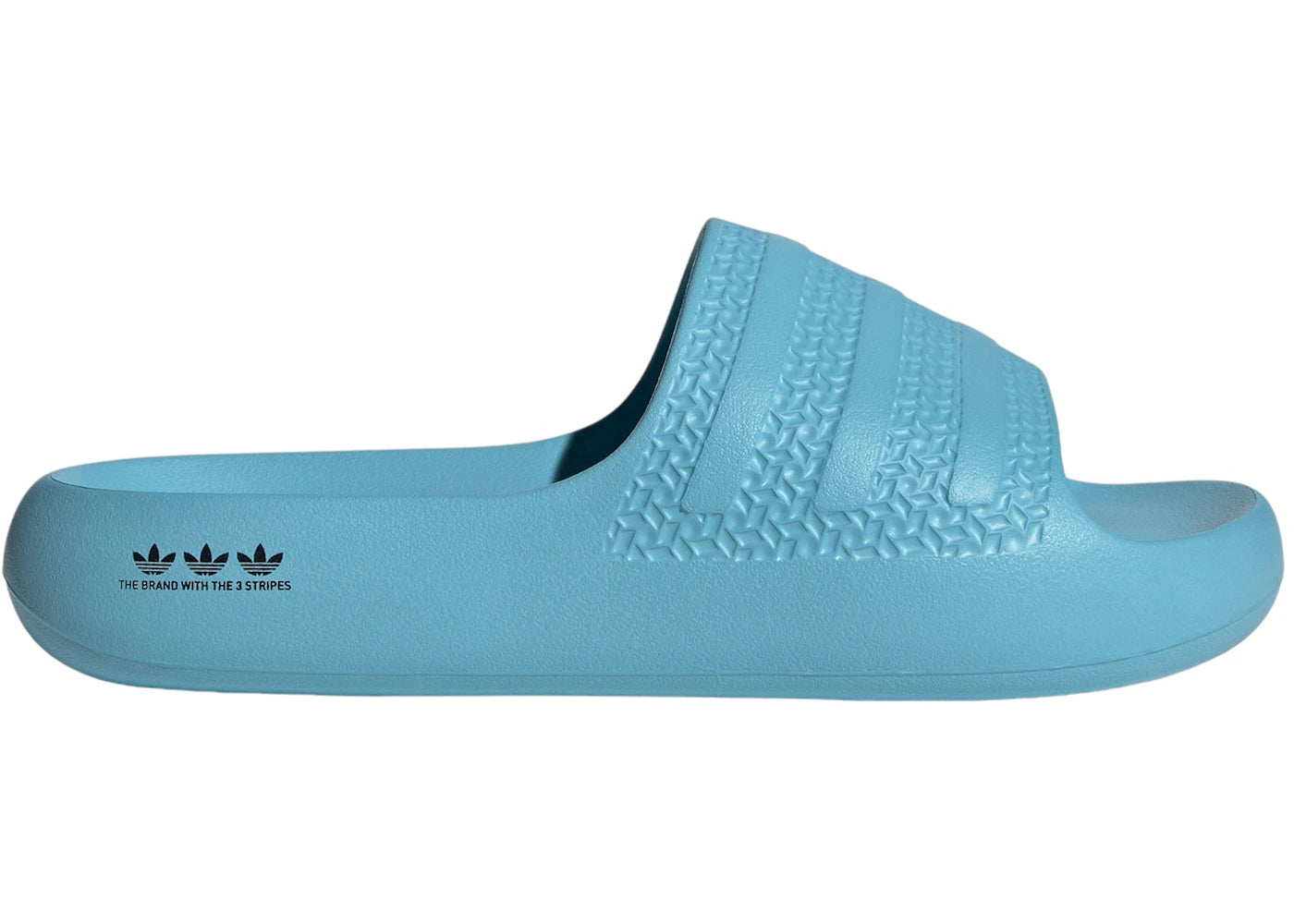 adidas Adilette Ayoon Slides Preloved Blue Core Black - vue secondaire A
