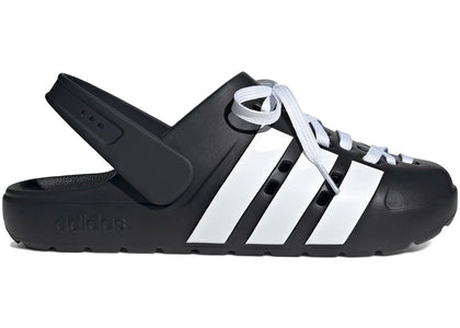 adidas Adilette Clog 2.0 Black Cloud White - authentic adidas sneakers
