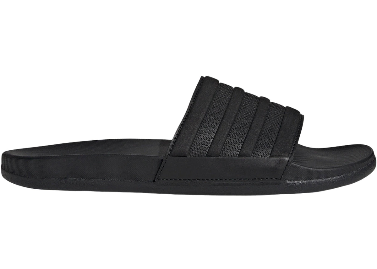 adidas Adilette Comfort Slides Triple Black - vue secondaire A