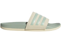 adidas Adilette Comfort Slides Wonder White Linen Green Met. (Women's)