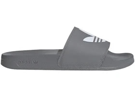 adidas Adilette Lite Slides Grey Cloud White - vue 360