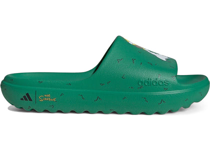 adidas Adilette Lumia Slides The Simpsons Court Green - authentic adidas sneakers