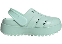 adidas Adilette Platform Clogs Halo Mint (Women's)