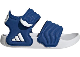 adidas Adilette Sandal 3 Sandals Royal Blue White (TD) - vue 360