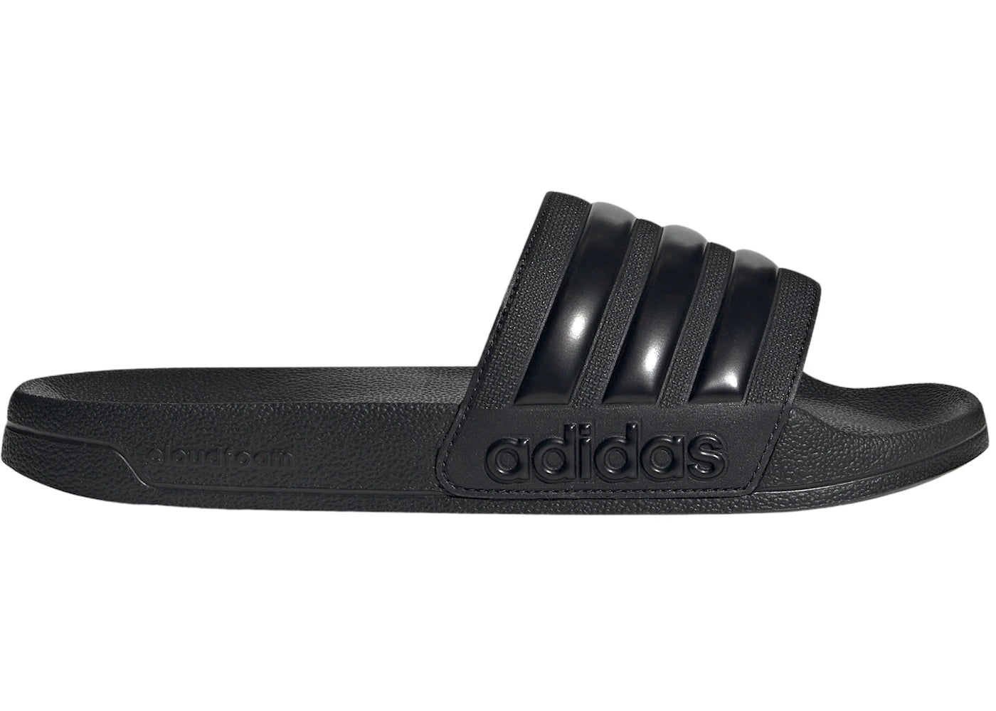 adidas Adilette Shower Slides Triple Black - vue 360